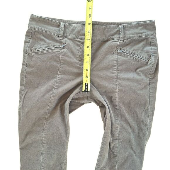 Ann Taylor Curvy Skinny Stretch Corduroy Pants Jeans Size 8 Tan Long 31" inseam - Picture 8 of 16